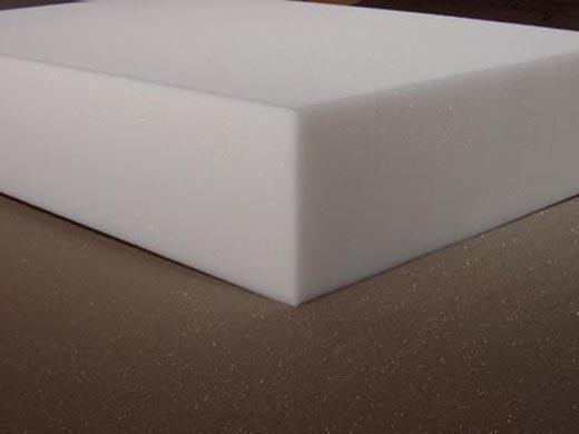 Schaumstoff Platte Weiß 200cm x 130cm x 2cm RG 40/55 hohe