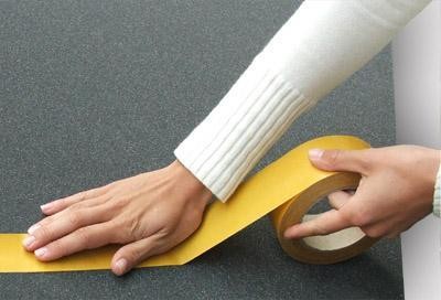 Doppelseitiges Klebeband für Schaumstoff
