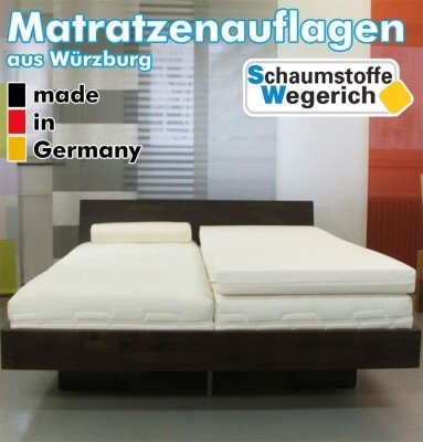 SW Bedding Viscoelastische Matratzenauflage 9cm Ma&szlig;: 200 x 80cm H3 - fest medicare