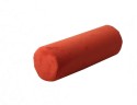 Lagerungsrolle aus Schaumstoff mit Bezug L&auml;nge: 40cm &Oslash; 15cm Microfaser orange