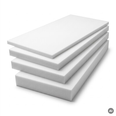 Basotect® Absorber 100x50 cm weiß, 2 cm,...