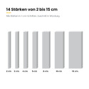 Basotect® Absorber 100x50 cm lichtgrau, 3 cm, EcoBalanced G+