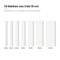 Basotect® Absorber 100x50 cm weiß, 7 cm, EcoBalanced B