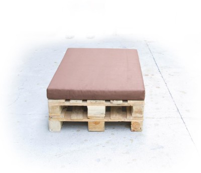 Palettenpolster für Lounge- & Sofamöbel Schaumstoff RG 35 - Sitzpolster 120x80x8cm mit Bezug Microfaser schwarz