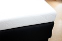 SW Bedding Kaltschaum Topper Matratzenauflage 7cm Bezug medicare H2 90 x 200 cm