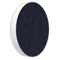 Akustikschaumstoff Basotect&reg; wei&szlig; Kreis &Oslash; 48 cm x 9 cm selbstklebend myfilz verkehrsblau 0014