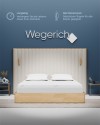 SW Bedding Gelschaum Topper Matratzenauflage 7cm Bezug SANcare 90 x 190 cm