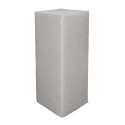 Akustik-Säule Eckig Absorber-Element mit vielen Funktionen 45 x 45 x 100 cm lichtgrau 0032