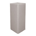 Akustik-Säule Eckig Absorber-Element mit vielen Funktionen 45 x 45 x 100 cm beige 0029