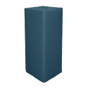 Akustik-Säule Eckig Absorber-Element mit vielen Funktionen 45 x 45 x 100 cm wasserblau 0018