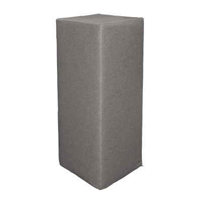 Akustik-Säule Eckig Absorber-Element mit vielen Funktionen 50 x 45 x 100cm verkehrsgrau 0003