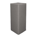 Akustik-Säule Eckig Absorber-Element mit vielen Funktionen 50 x 45 x 100cm verkehrsgrau 0003