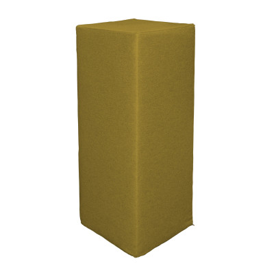 Akustik-Säule Eckig Absorber-Element mit vielen Funktionen 50 x 45 x 100cm ginstergelb 0063