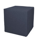 Akustik-Sitzhocker Quader Absorber-Element mit vielen Funktionen 40 x 40 x 40 cm verkehrsblau 0014
