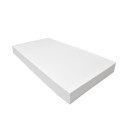 mySchaumstoff Zuschnitt aus Basotect® lichtgrau 80x50 cm 8 cm