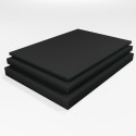 Schaumstoffplatte Filterschaum RG 25/50 retikuliert anthrazit 200x100 cm - für Teichfilter oder Aquariumpumpen - leicht und mittelfest - Stärke 1 cm