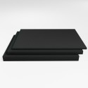 Schaumstoffplatte Filterschaum RG 25/50 retikuliert anthrazit 200x100 cm - für Teichfilter oder Aquariumpumpen - leicht und mittelfest - Stärke 1 cm