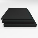 Schaumstoffplatte Filterschaum RG 25/50 retikuliert anthrazit 200x100 cm - für Teichfilter oder Aquariumpumpen - leicht und mittelfest - Stärke 10 cm