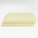 Schaumstoffplatte Outdoorschaum RG 35/50 retikuliert creme 206x140 cm - für Outdoorpolster - leicht und mittelfest  - Stärke 3 cm
