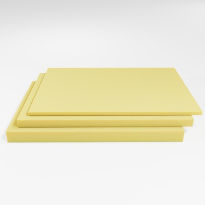 Schaumstoffplatte PU RG 50/75 gelb 206x130 cm - für...
