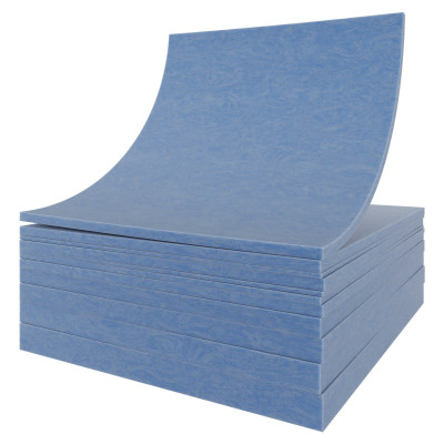 Schaumstoffplatte Gelschaum RG 50/18 blau meliert 202x180...
