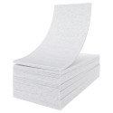 Schaumstoffplatte Verbundschaum RG 100 meliert 205x105 cm - für sehr feste sehr langlebige dünne Polsterauflagen - sehr schwer und sehr fest - Stärke 1 cm