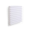 Akustik-Pyramidenschaum Basotect® weiß 100 x 50 cm 5 cm