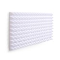 Akustik-Pyramidenschaum Basotect® weiß 100 x 50 cm 5 cm