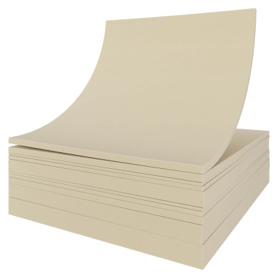 Schaumstoffplatte Visco RG 50/25 gelb 202x180 cm - für viscoelastische Polster oder Matratzen - schwer und mittelfest - Stärke 3 cm