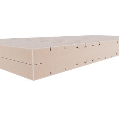 Wegerich Matratze Basel - 7-Zonen - 140x200 cm  H2 - mittel