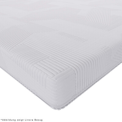 Wegerich Visco Topper 90x190 cm - 7 cm - H2 - abnehmbarer Bezug SANcare - Memory-Effekt