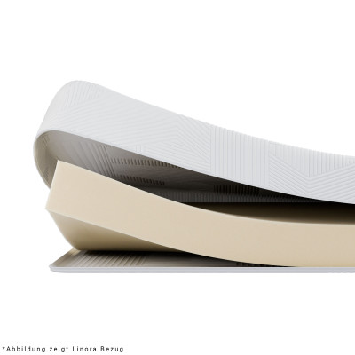 Wegerich Visco Topper 90x200 cm - 7 cm - abnehmbarer Bezug SANcare - Memory-Effekt