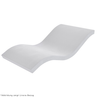 Wegerich Visco Topper 90x200 cm - 7 cm - H3 - abnehmbarer...