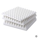 Basotect® Pyramidenschaumstoff weiß, EcoBalanced B