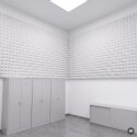Basotect® Pyramidenschaumstoff weiß, EcoBalanced B