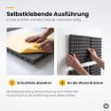 PU-Pyramidenschaumstoff anthrazit