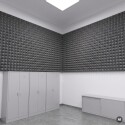 PU-Pyramidenschaumstoff anthrazit