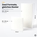 Basotect® Noppenschaumstoff weiß, EcoBalanced B