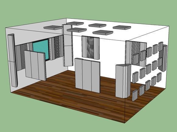 Akustikset Studio 30 für Raumgrößen ca. 18m² basic