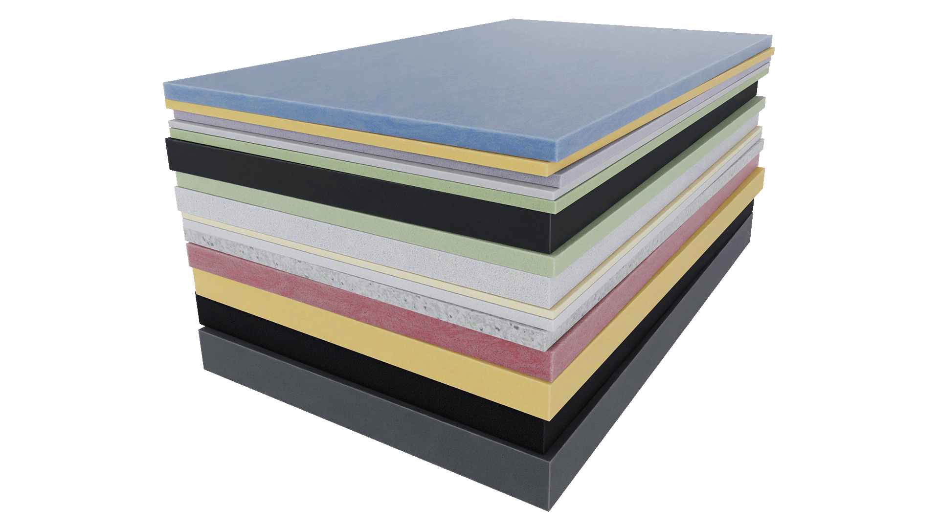 Schaumstoff Platten im Blockmaß